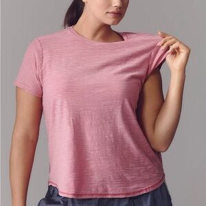 Anthropologie Cotton Tee by Pilcro in Cashmere Rose. Size 1X. Brand new!